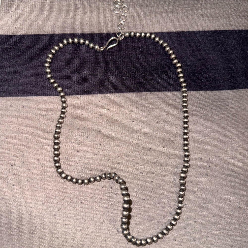 Sterling Silver Pearls Adjustable